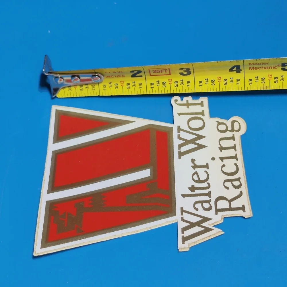 Walter Wolf Racing RG-500 Suzuki Gamma Decal Pair
